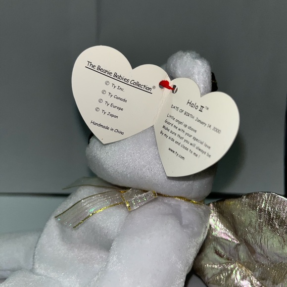 Rare! 2000 Ty Beanie Babies Halo II the Bear. Tag error 4269 - Picture 4 of 6